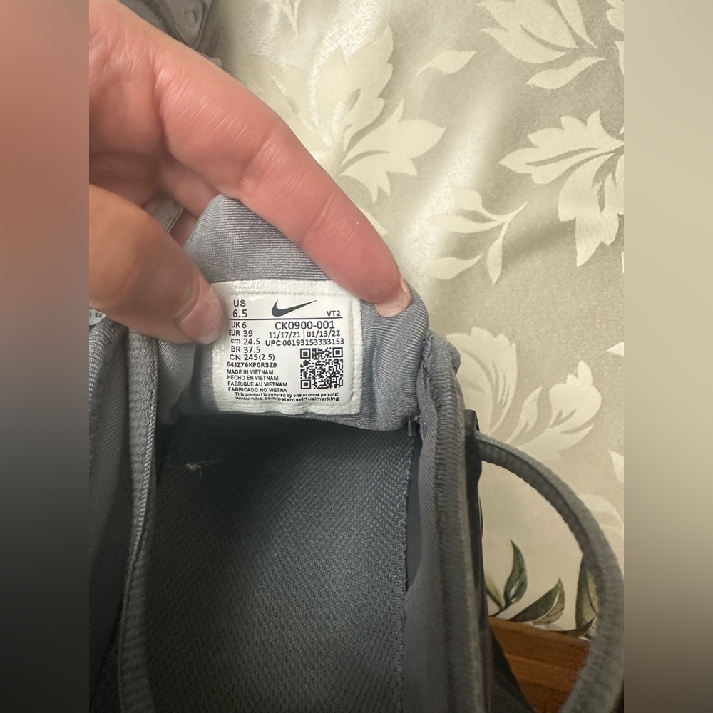 NWOB - Nike Air Vapormax Plus Cool Grey Black, size 6.5 men / 8.5 women - Picture 5 of 13